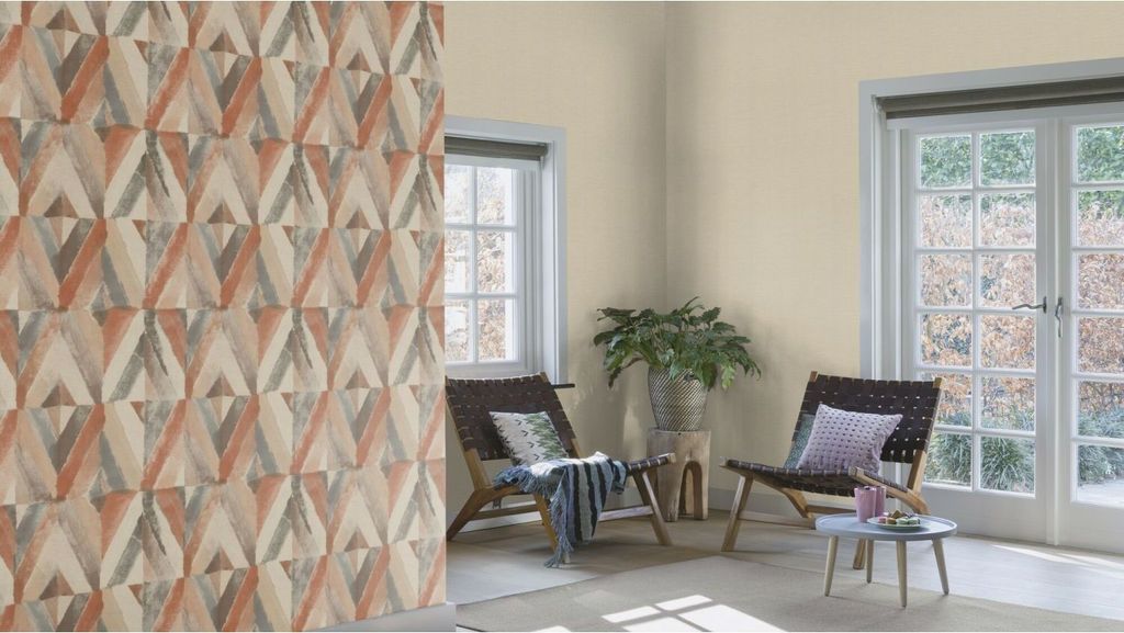 Rasch Kalahari | 704020 | Vliestapete 3D Optik | 0.53 m x 10.05 m | Braun