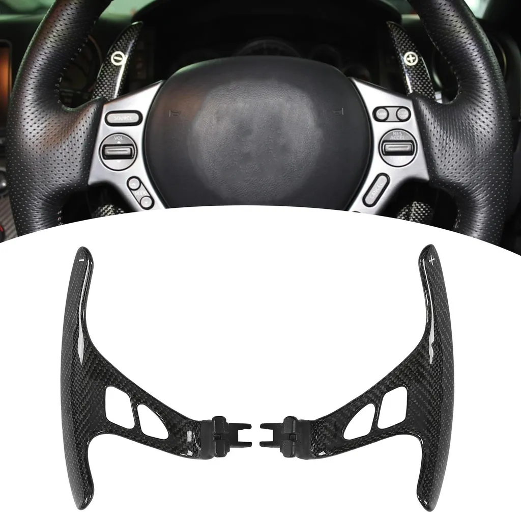 Palettes de Changement de Vitesse en Carbone pour GT-R R35 2007-2016