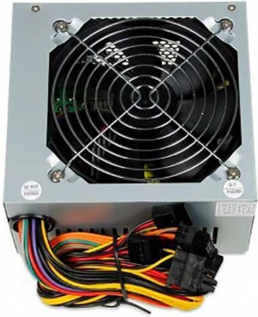 Alimentation PC ATX 500W iBox CUBE II pour Ordinateur de Bureau Argent