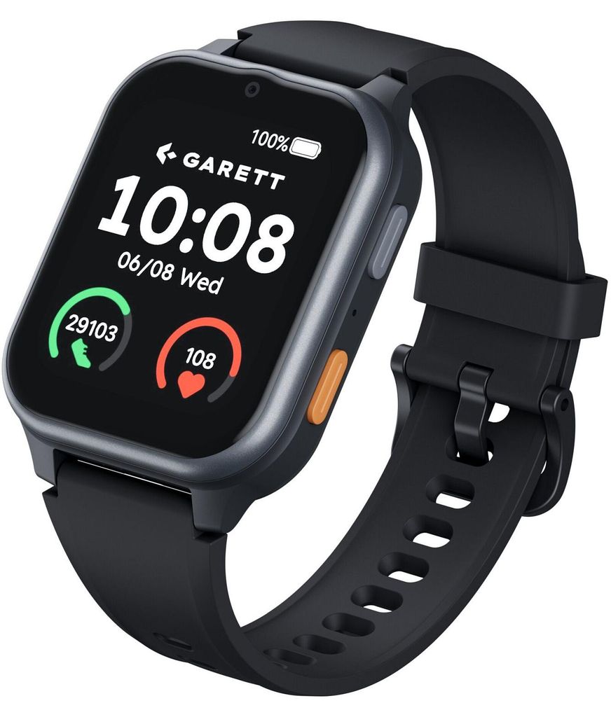 Montre connectée pour seniors GARETT Vita 4G noire Image du produit 