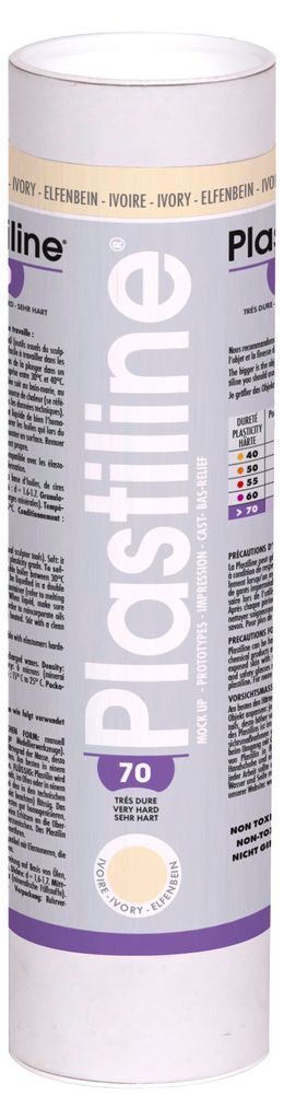 Plastiline Plastiline, 1 kg, Härtegrad 70 (sehr hart) - Elfenbein 1170T