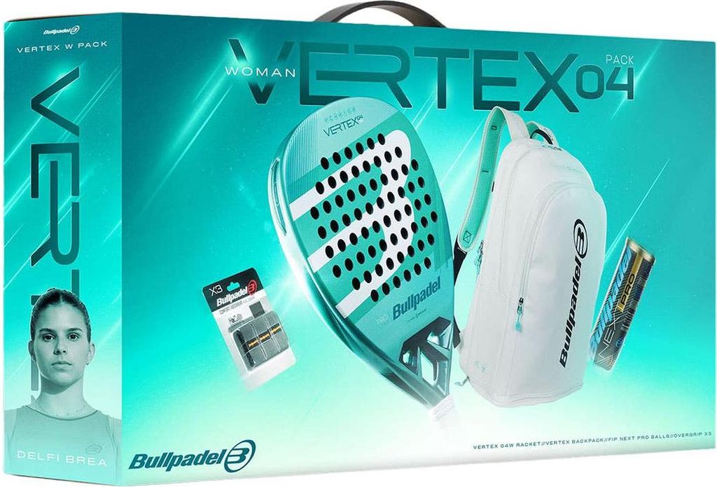 Bullpadel Vertex 04 Pro Line W 2026 Set Produktbild 