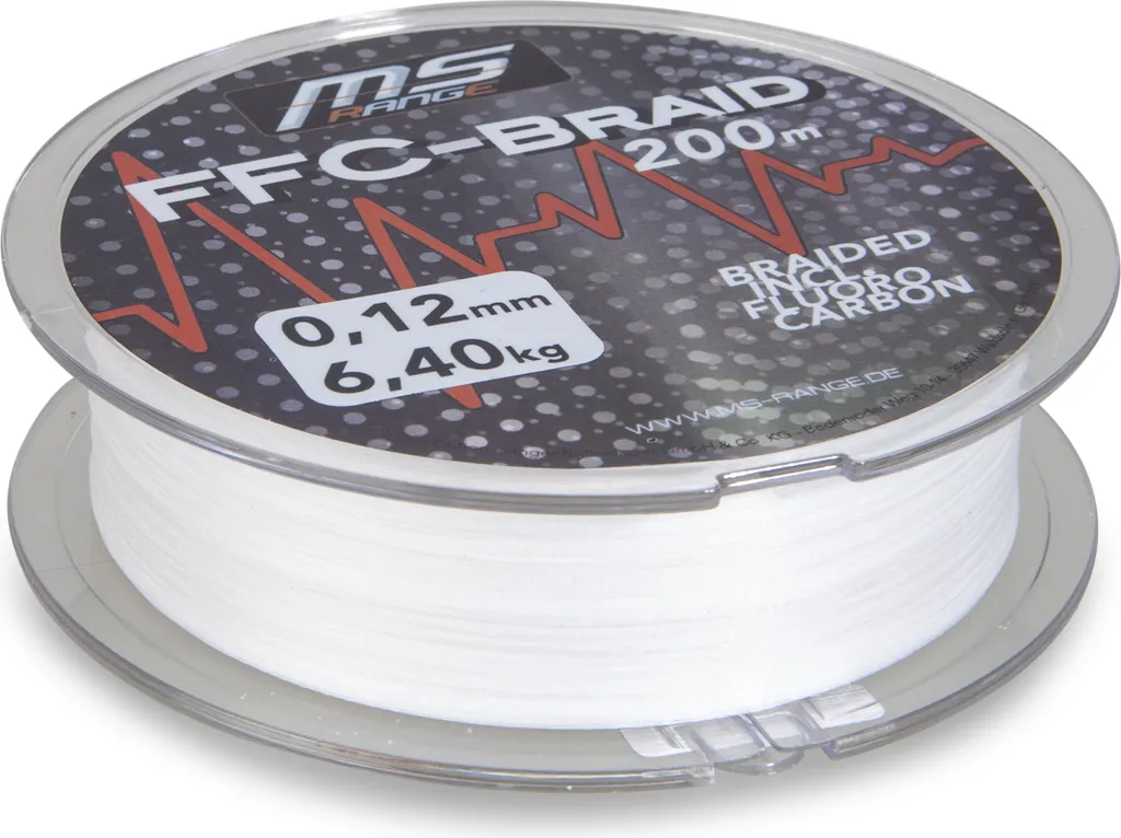 MS Range Cordon FFC-Braid 0,09 mm 200 m tresse de pêche haute précision