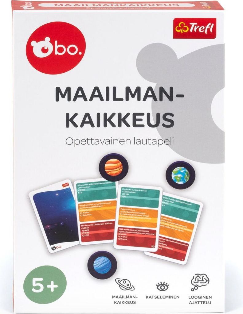 Bo. Lernbrettspiel „Space“ (in finnischer Sprache)