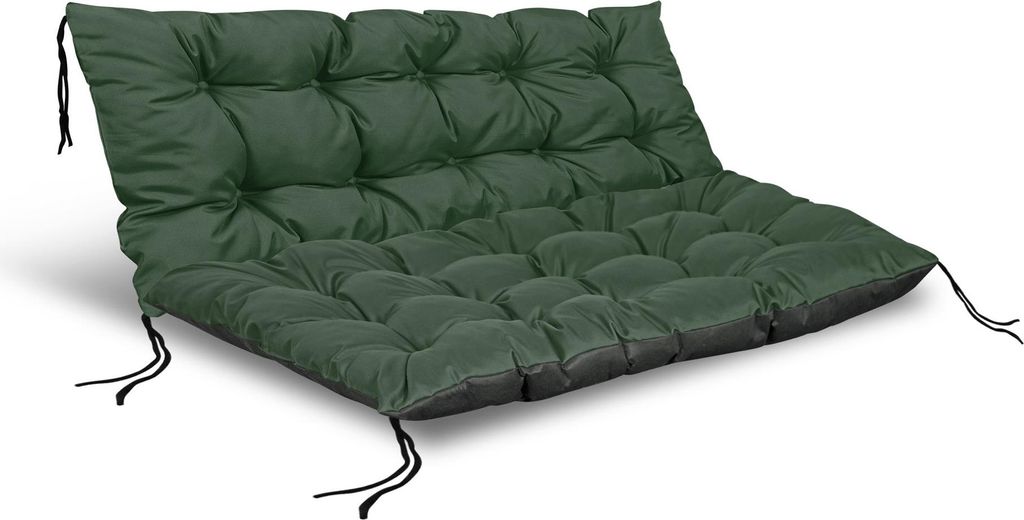 Sada záhradných vankúšov 120/80 cm + 120/40 cm na lavičku z Obrázok produktu 