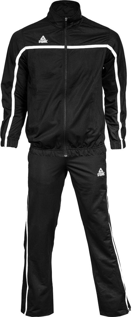 PEAK Tracksuit mit kleinem Logo schwarz XXS