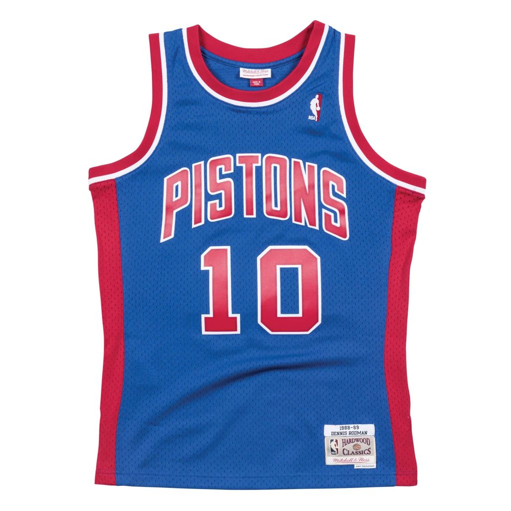 Mitchell & Ness Swingman Jersey Detroit Pistons Dennis Rodman 1988/89 blue M