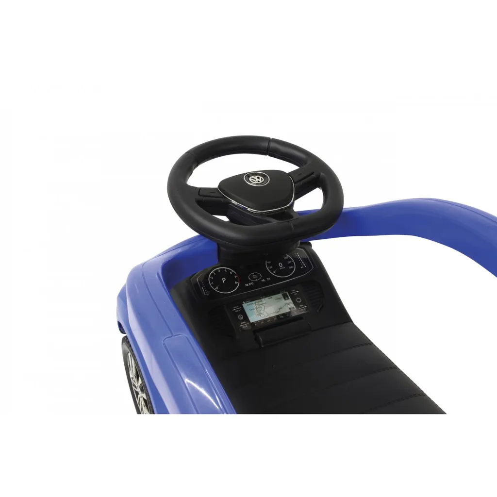 Support métallique T-Roc bleu 84 cm : Structure renforcée de haute qualité