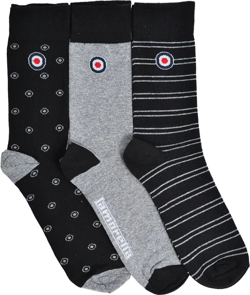 Lambretta - Socken für Herren(3er-Pack) LB102 Produktbild 