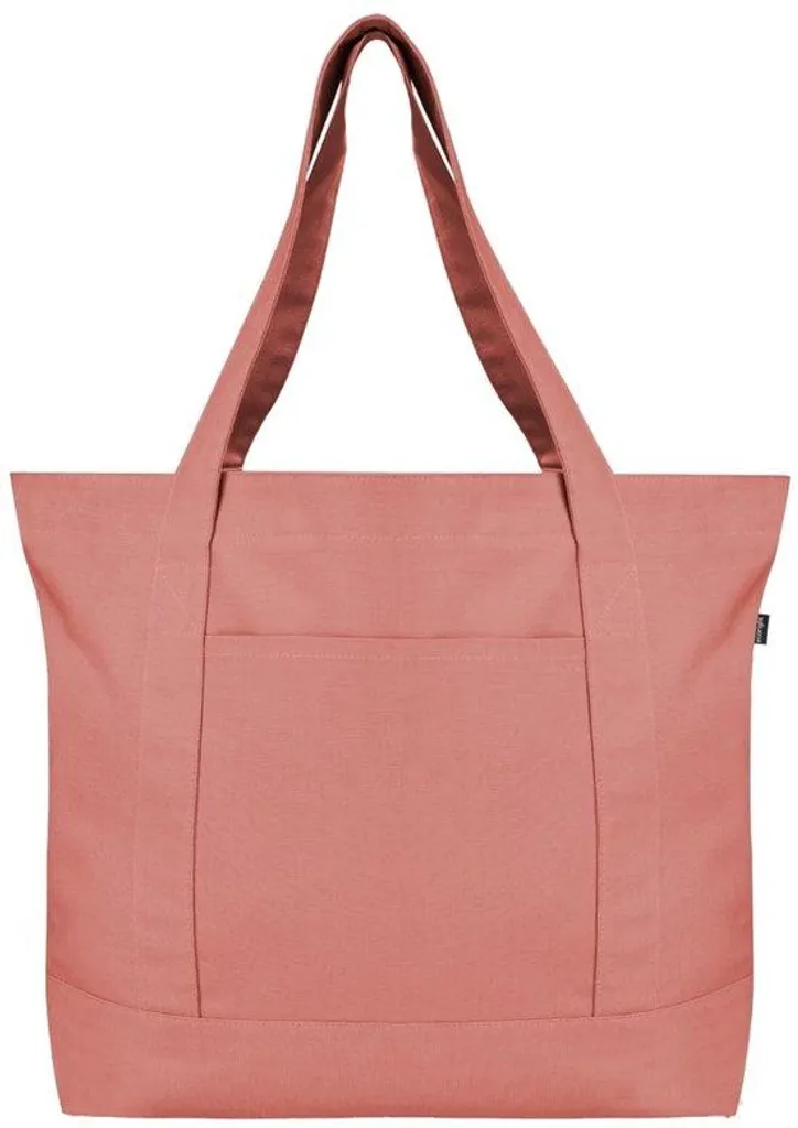 Sac coton zippé sécurisé contre le vol avec poche intérieure pratique