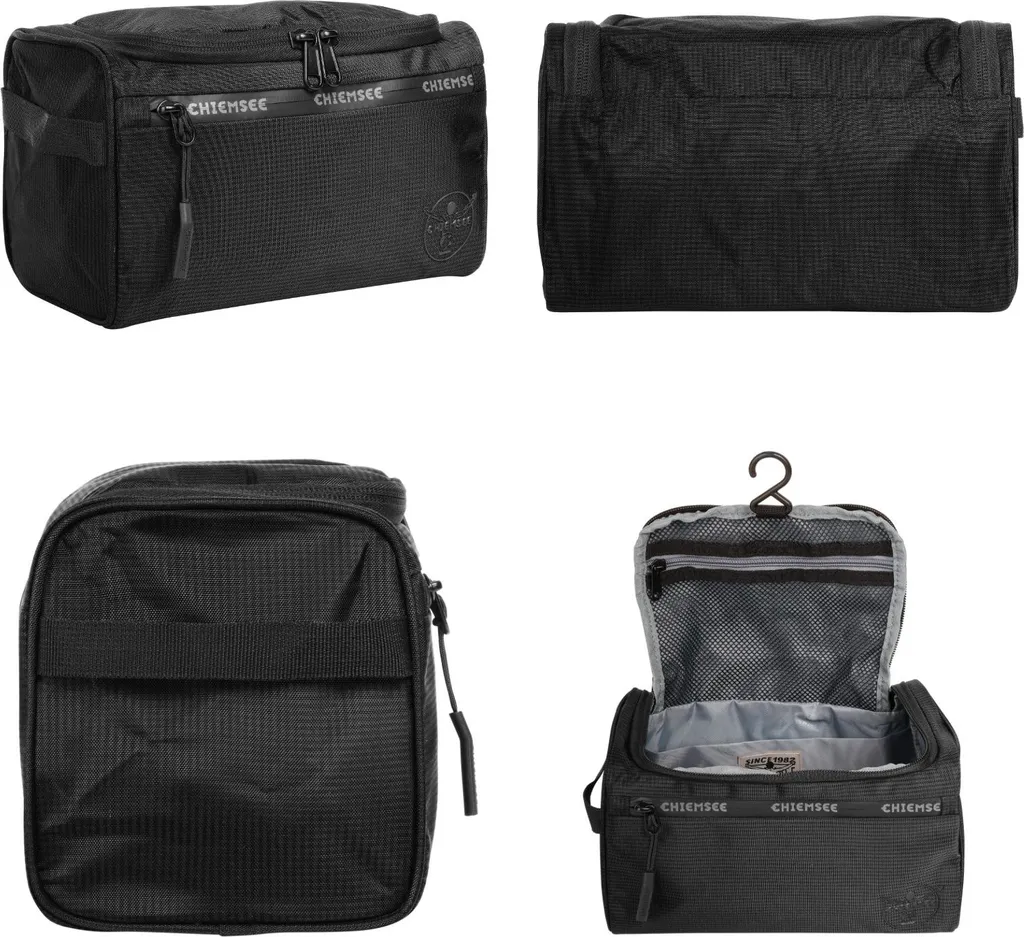 CHIEMSEE Borsa da Toilette per Tutta la Famiglia - Light N Base Nero - 6