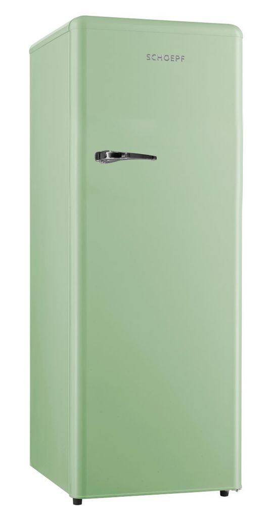 SCHOEPF Retro Vollraumkühlschrank / RKS245SG / Grün / 238 Produktbild 
