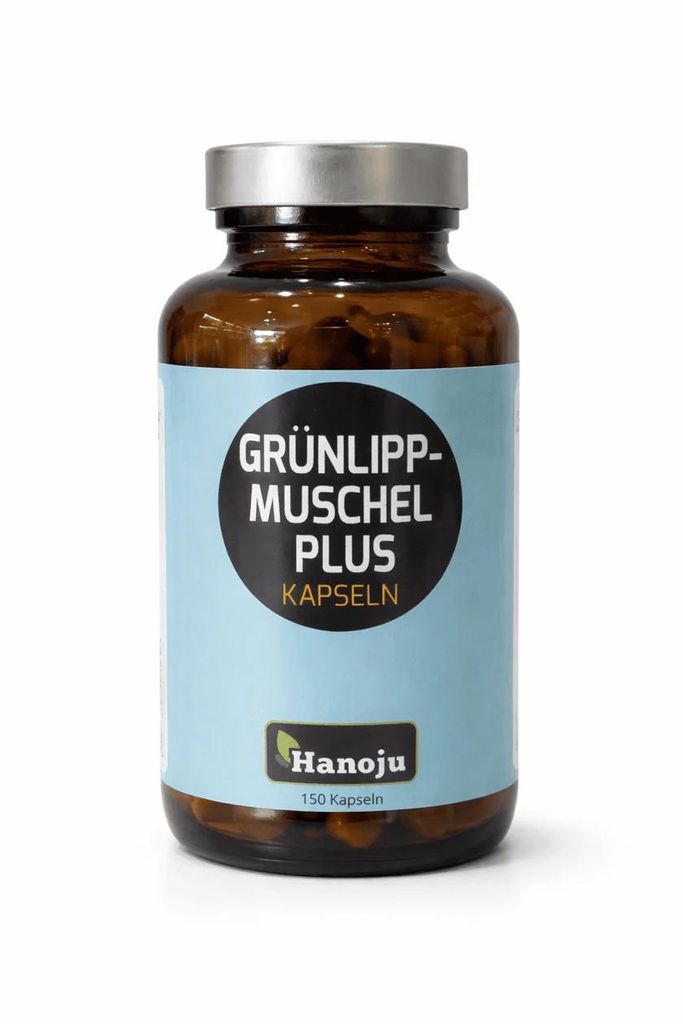 Grünlippmuschel Plus 450 mg – 150 Kapseln | | HANOJU Deutschland