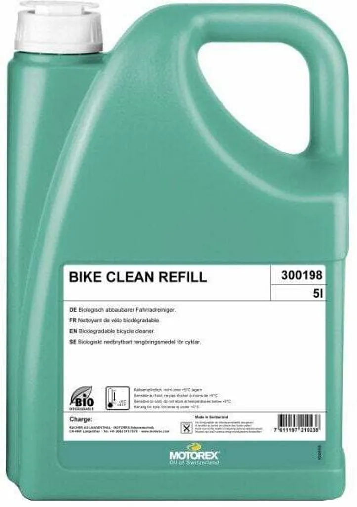 Nettoyant vélo biodégradable Motorex formule gel active grand bidon