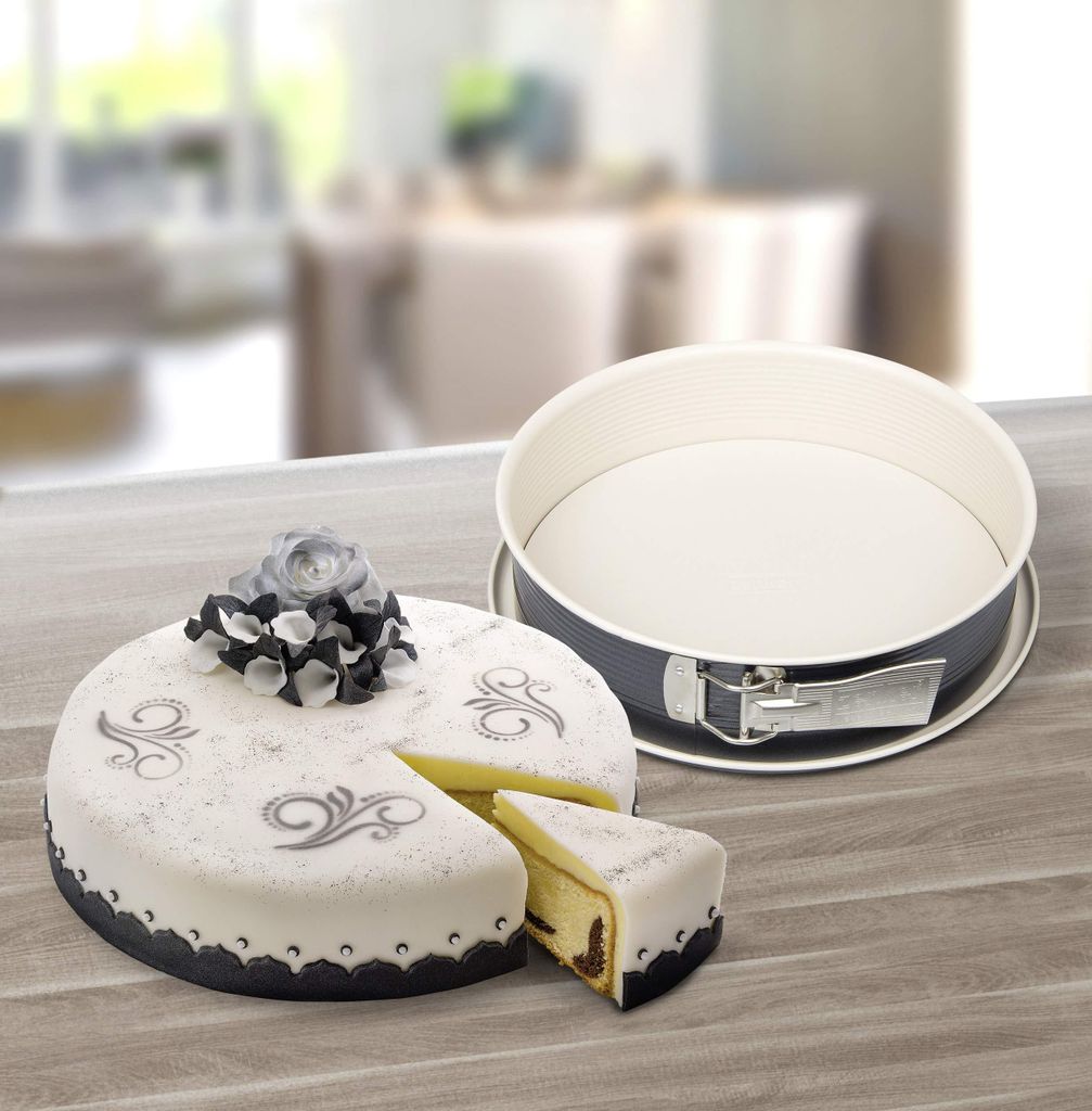 Zenker Springform Ø 26 cm CREME NOIR, Backform mit