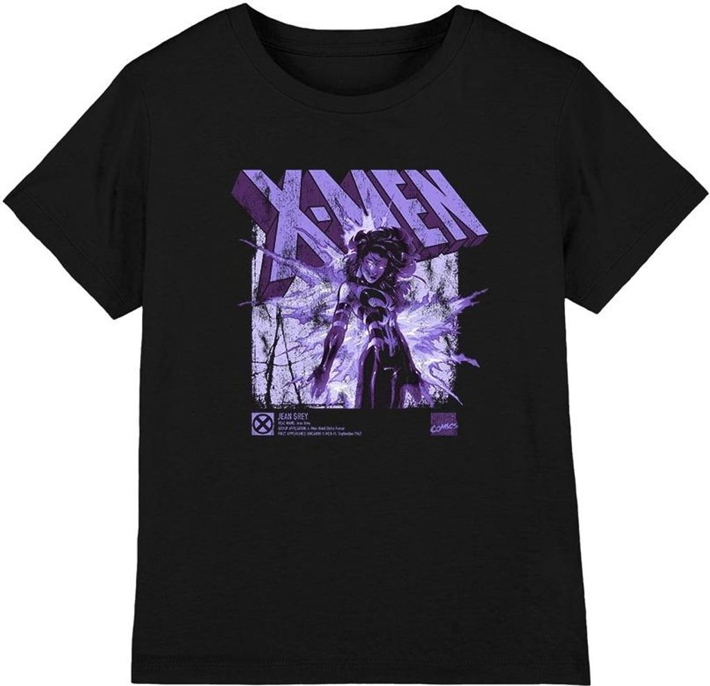 Marvel - "X-Men" T-Shirt für Kinder TV4264 (128) (Schwarz)