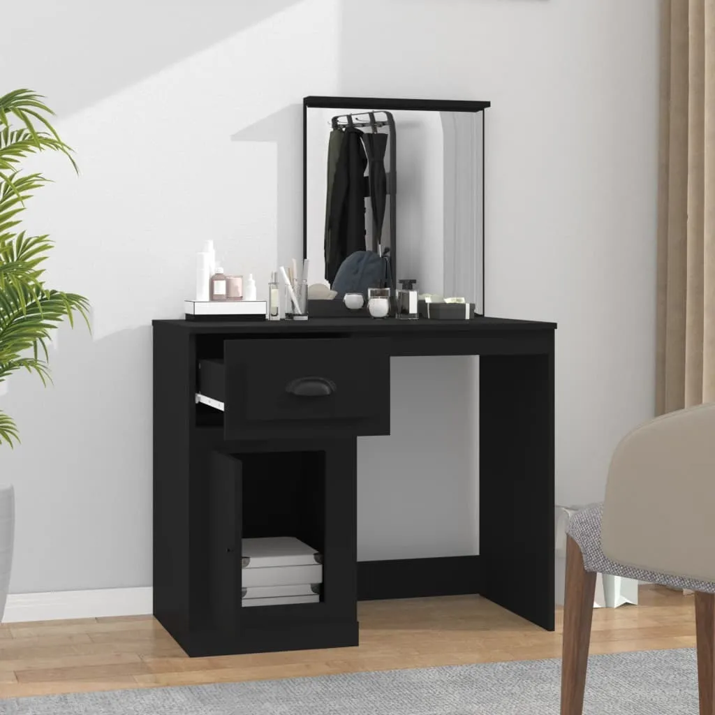 Recensione Toeletta Nero The Living Store 90x50x132,5 cm Legno