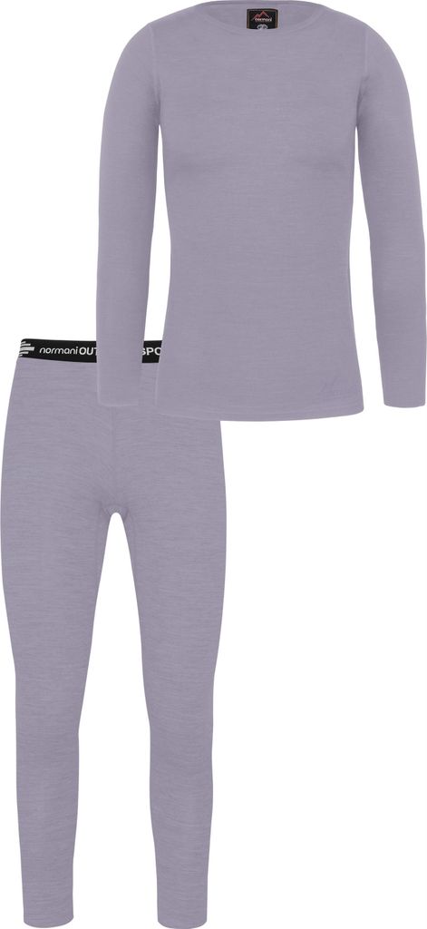 normani Damen Merino Unterwäsche-Set