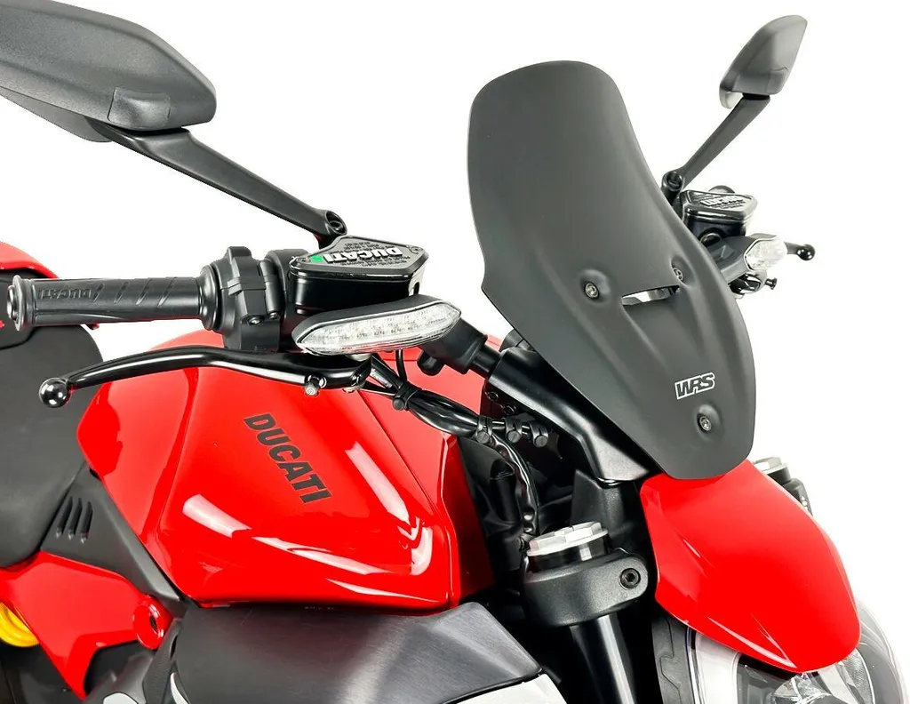 Sute de vent Wscrn Tour Diavel V4 Matt Blk - Accessoire Protection