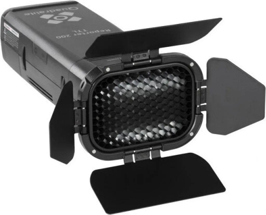 Testa tipo A TTL Quadralite Reporter 200 Klapky