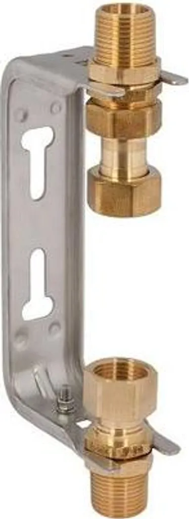 Staffa Contatore Acqua Verticale JS Inox 1" Qn 2.5 | Alta Qualità - 2