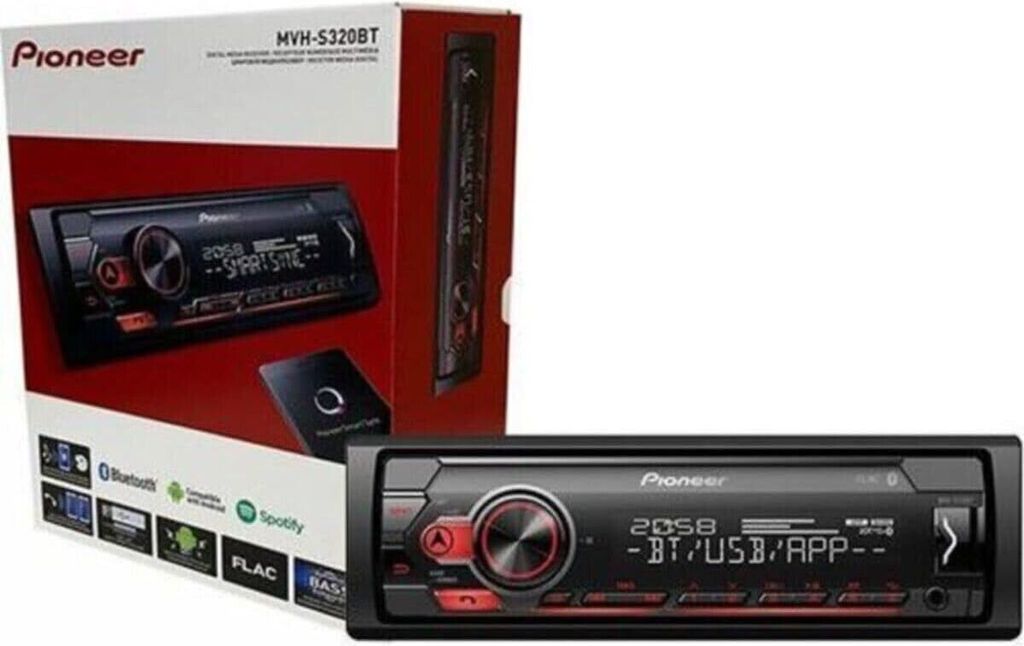 Pioneer MVH-S320BT Autoradio, Mechaless, MP3-Wiedergabe, Produktbild 14