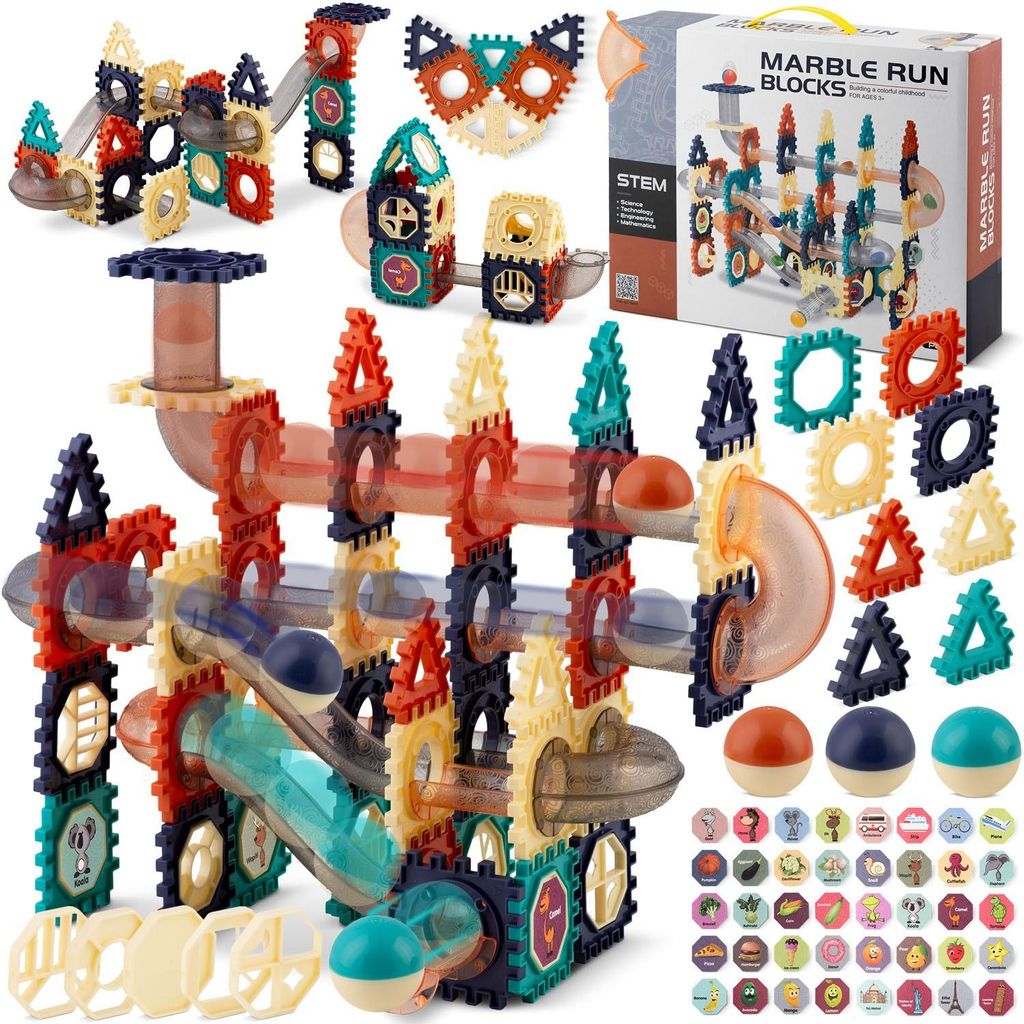 Ricokids RK-765 Bausteine mit Rutsche Produktbild 