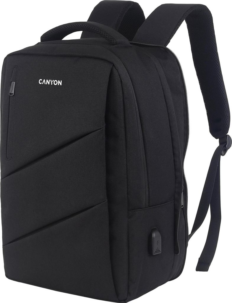 Canyon BPE-5 Rucksack für 15,6" Laptop, schwarz