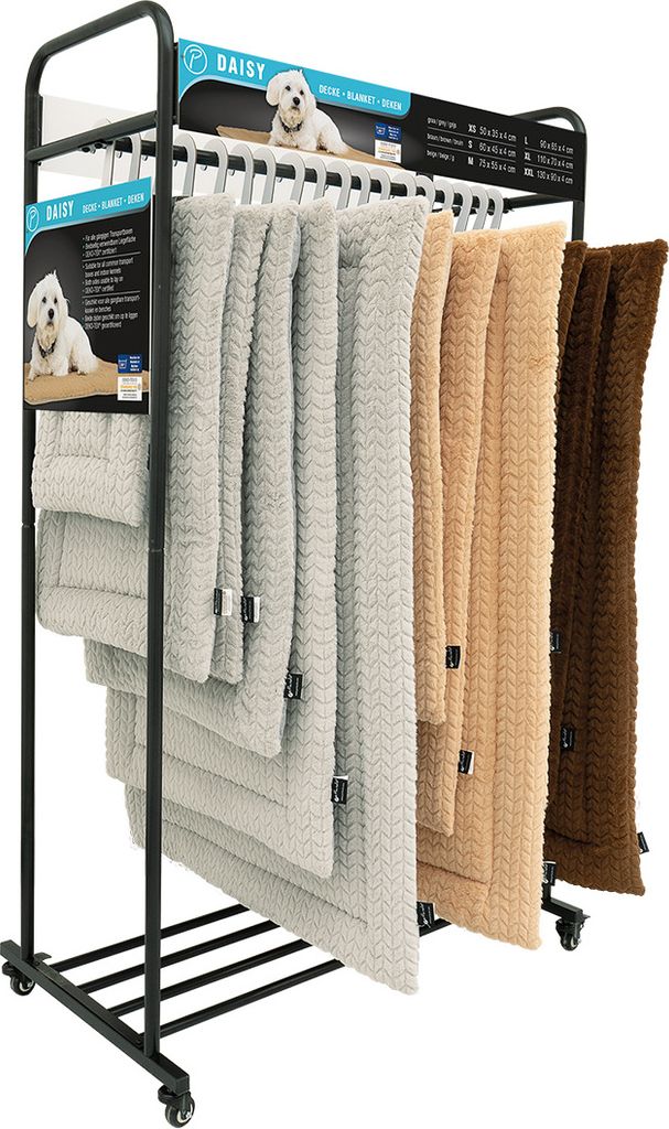 Petlando Decke Daisy XL braun 110 x 70 x 4 cm