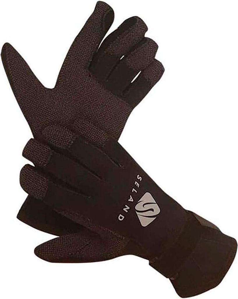Seland Agukev Handschuhe 3 Mm Schwarz S Schwarz S