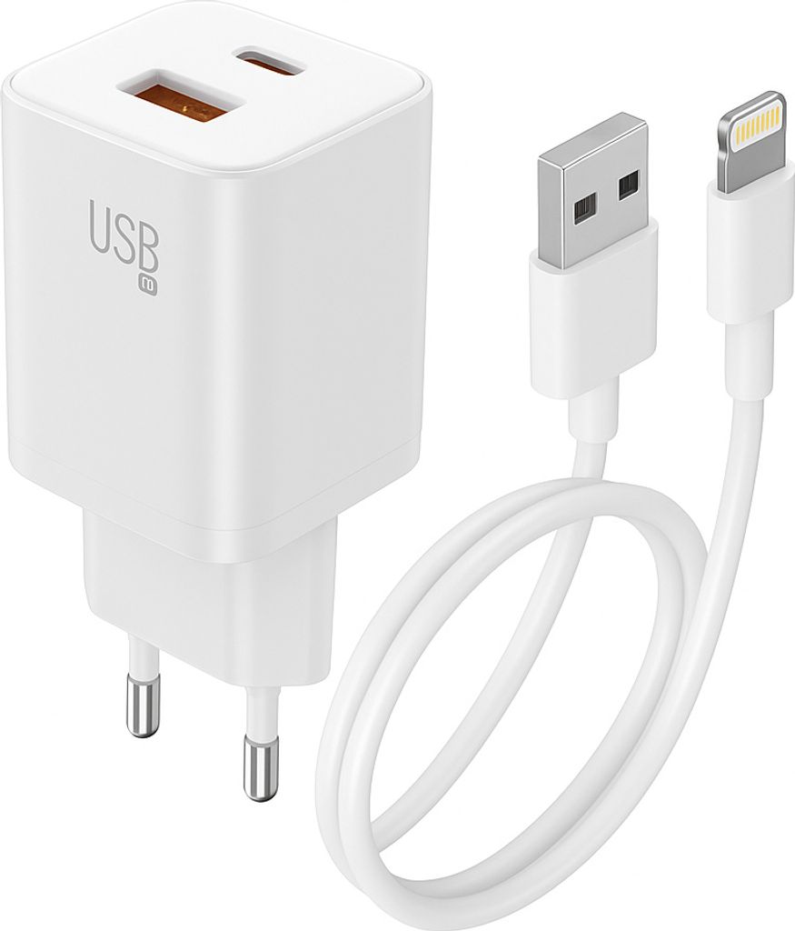 USB C Ladegerät USB-Netzteil Schnellladegerät Produktbild 