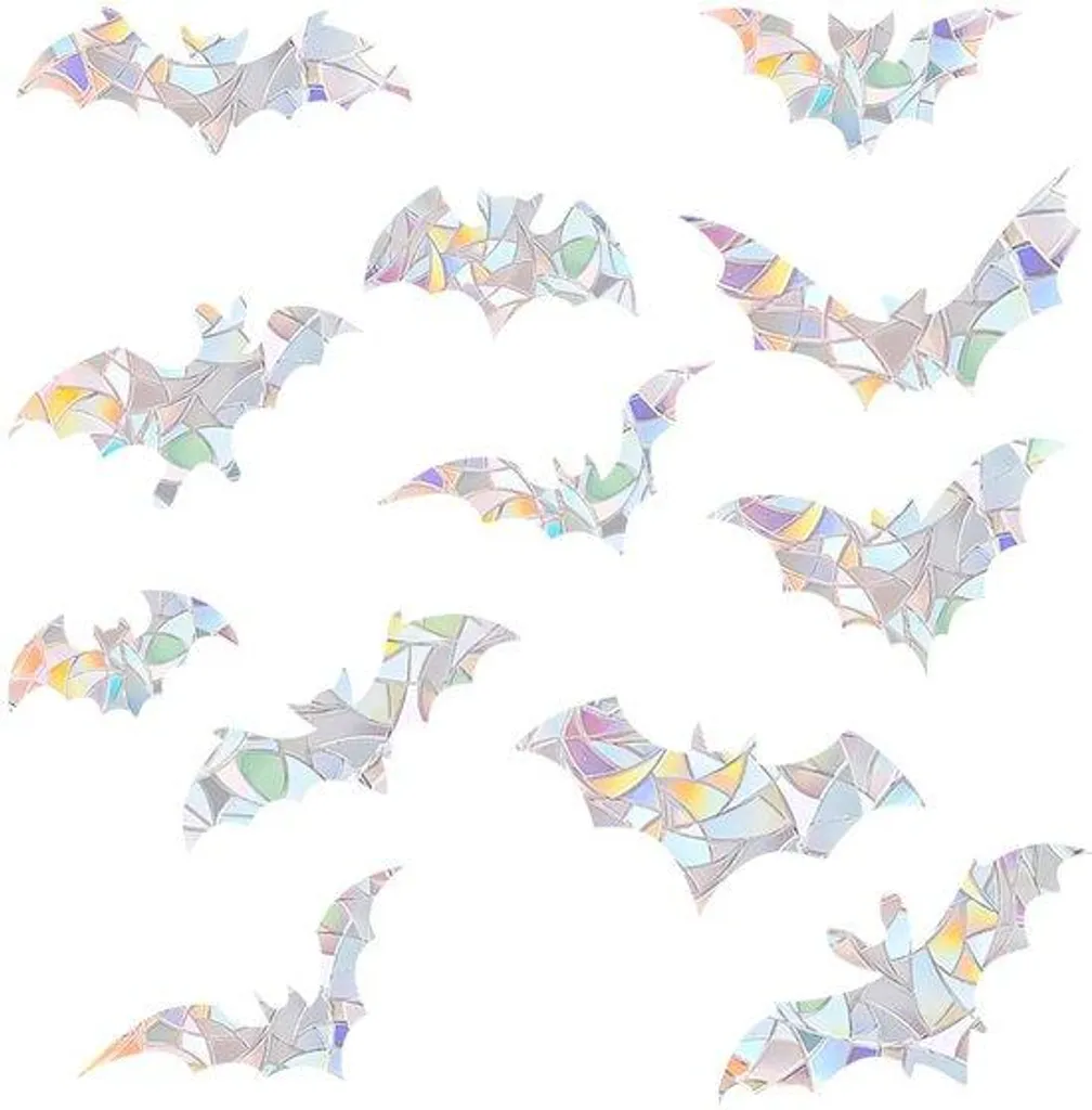 Protection Oiseaux pour Fenêtre et Baie Vitrée - Effet Arc-en-ciel UV