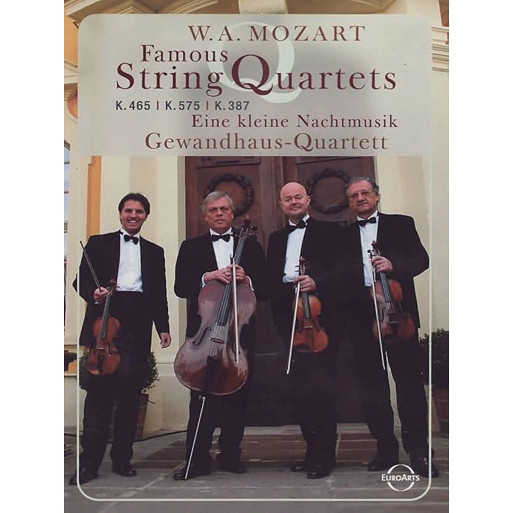 Mozart, Wolfgang Amadeus - Streichquartette Nr. 14, 19 & 21 (NTSC)