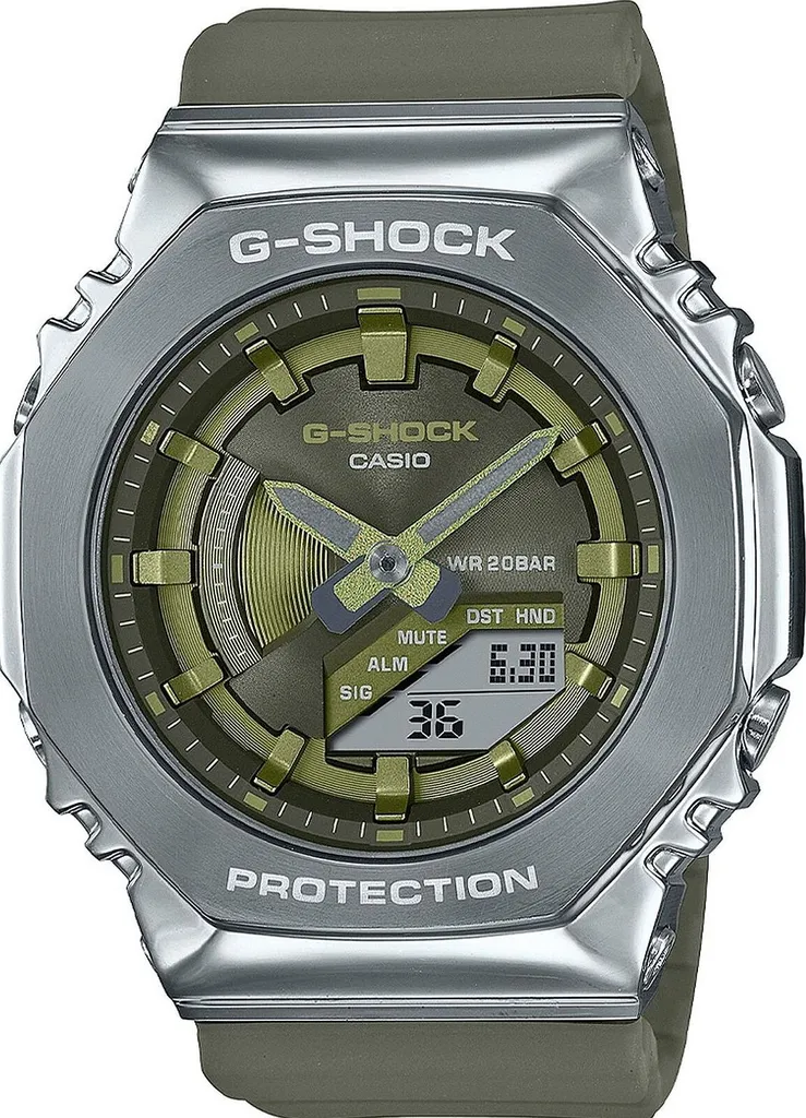 Montre G-Shock GM-S2100-3AER en Acier : Allie Résistance et Style Fin