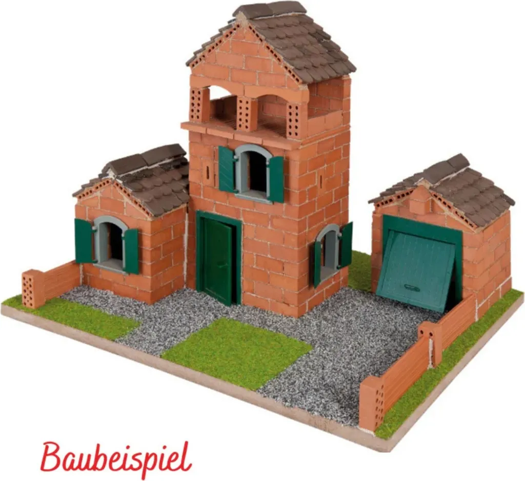Jeu de construction en vraies briques Teifoc boîte créative 850 pces - 3