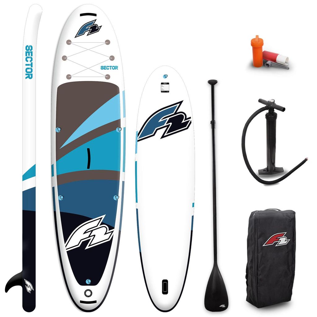 F2  SUP Stand Up Paddle Board Sector  11'5''  Blau Produktbild 