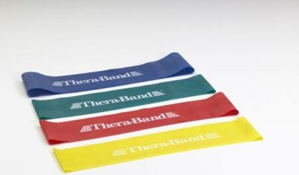 Thera-Band LOOP Schlaufe 7,6x30,5cm Ø20cm Gelb - Dünn leichter Widerstand