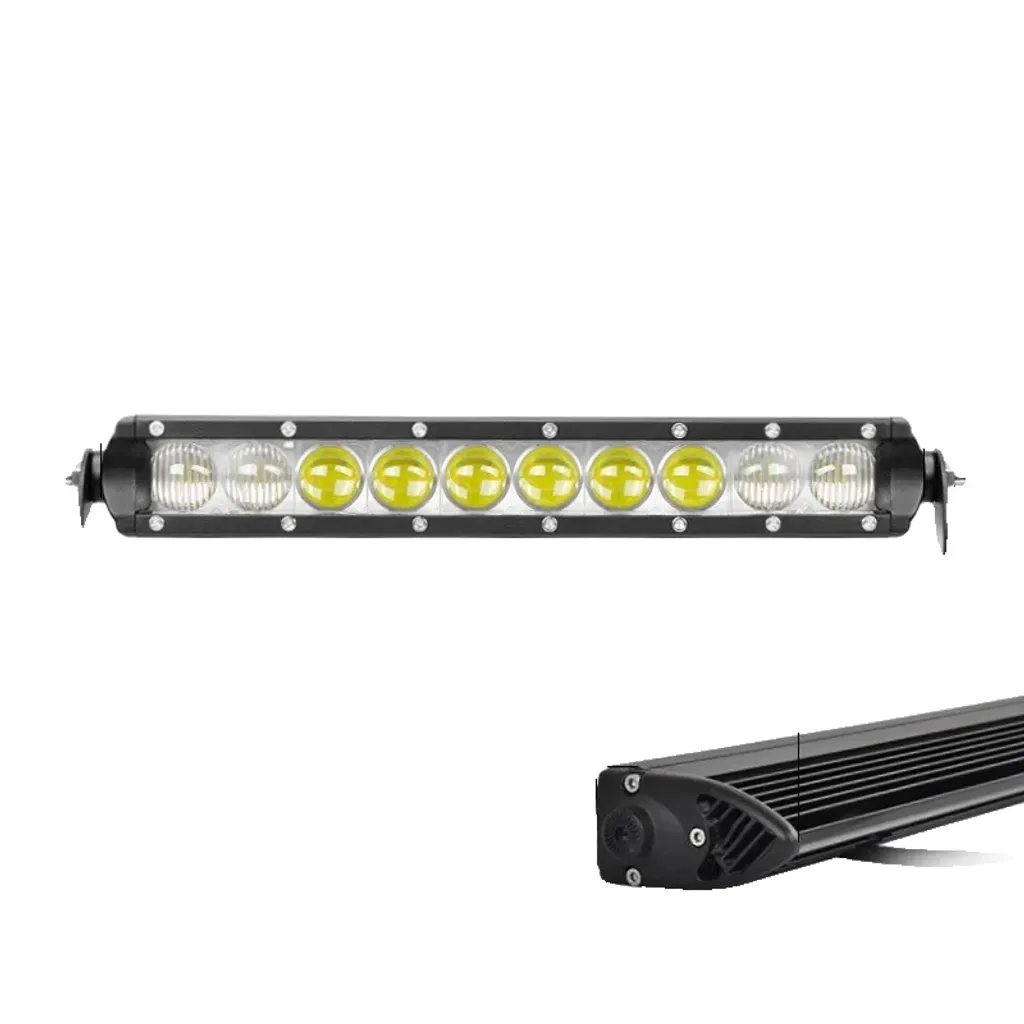 Rampe LED 11 pouces extra plate 12V 24V haute intensité pour pare-chocs SUV