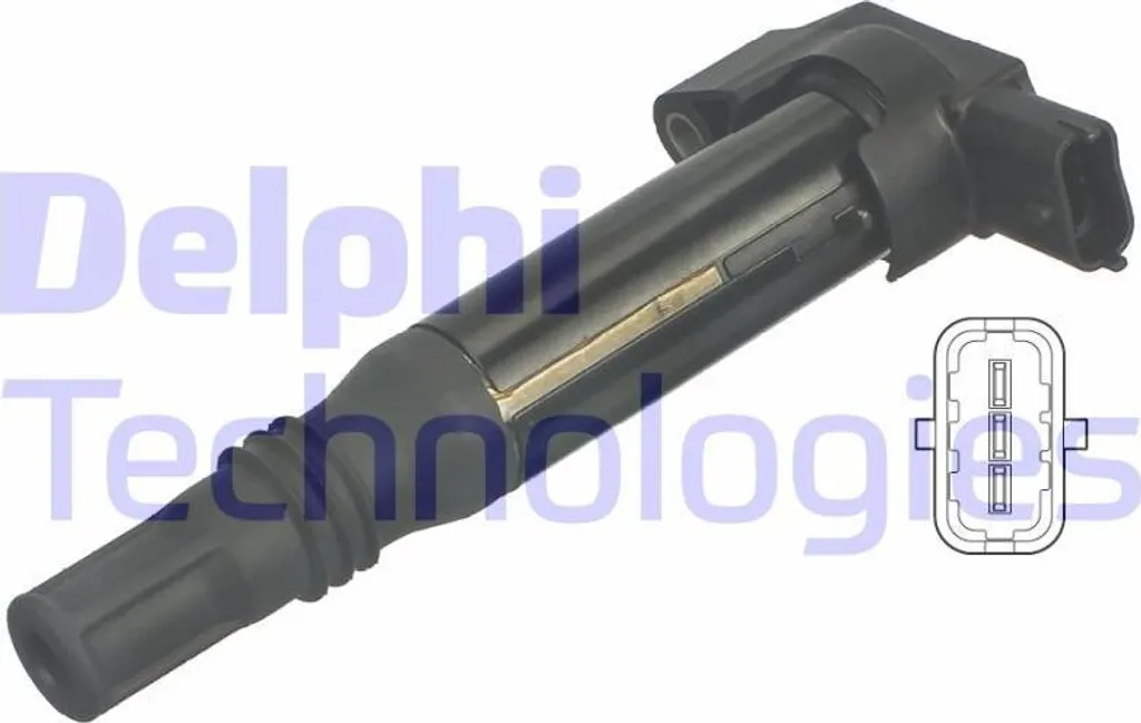 Bobine d'allumage DELPHI GN10583-12B1 pour Peugeot 308 et Citroën C4