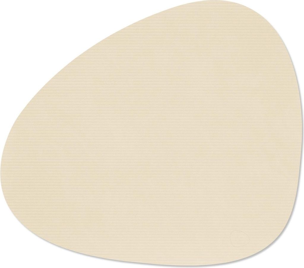 LIND DNA Corduroy Tischset Curve S vanilla 24x28cm