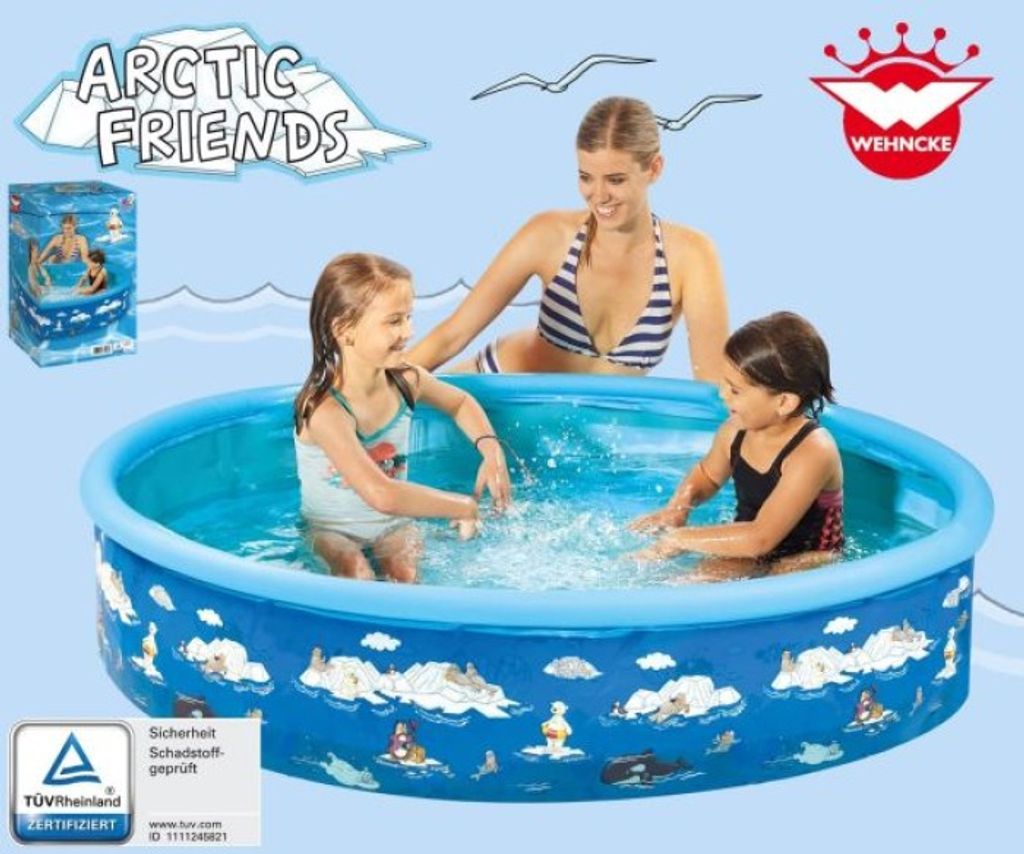 Happy People Arctic Friends Fix-Planschbecken155x30cm Zdjęcie produktu 