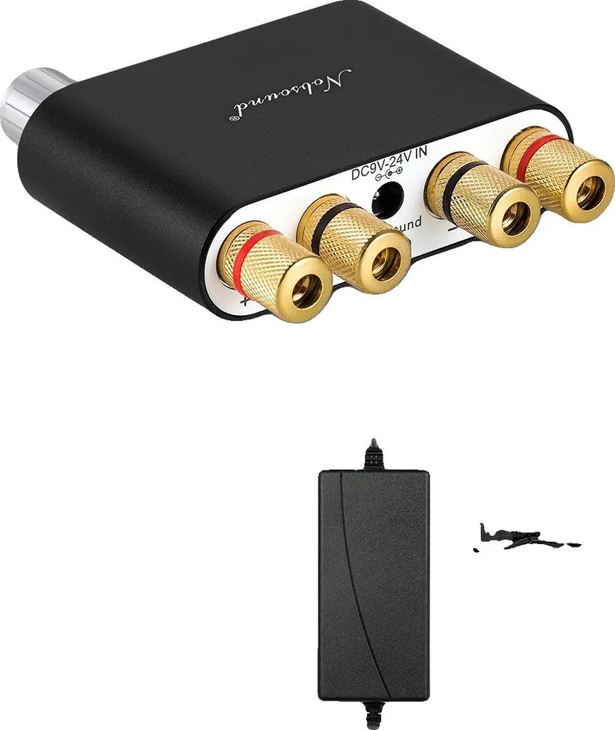 Amplificateur Bluetooth 50W pour Enceintes de Bibliothèque et Salon Hi-Fi