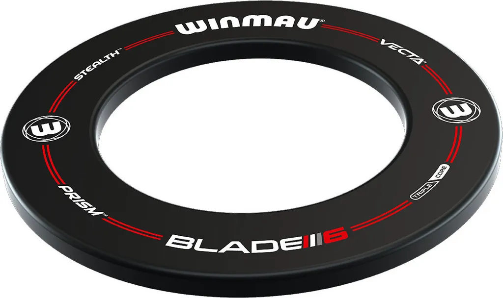 Entourage de cible fléchettes Winmau Pro-Line noir pour protection