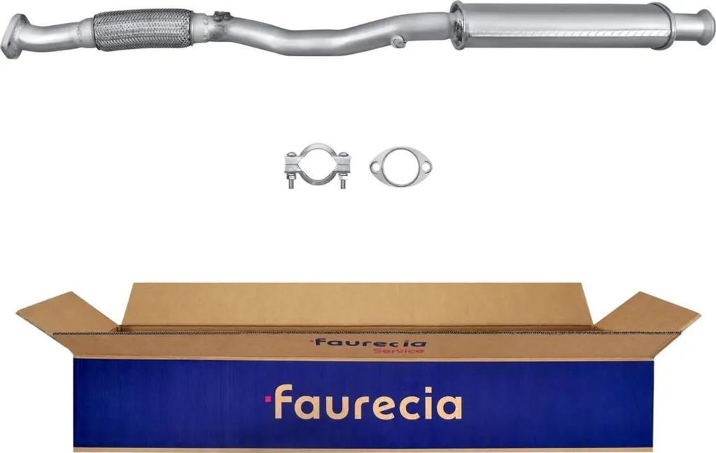Silencieux avant pour HYUNDAI MATRIX - Remplacement conforme Faurecia