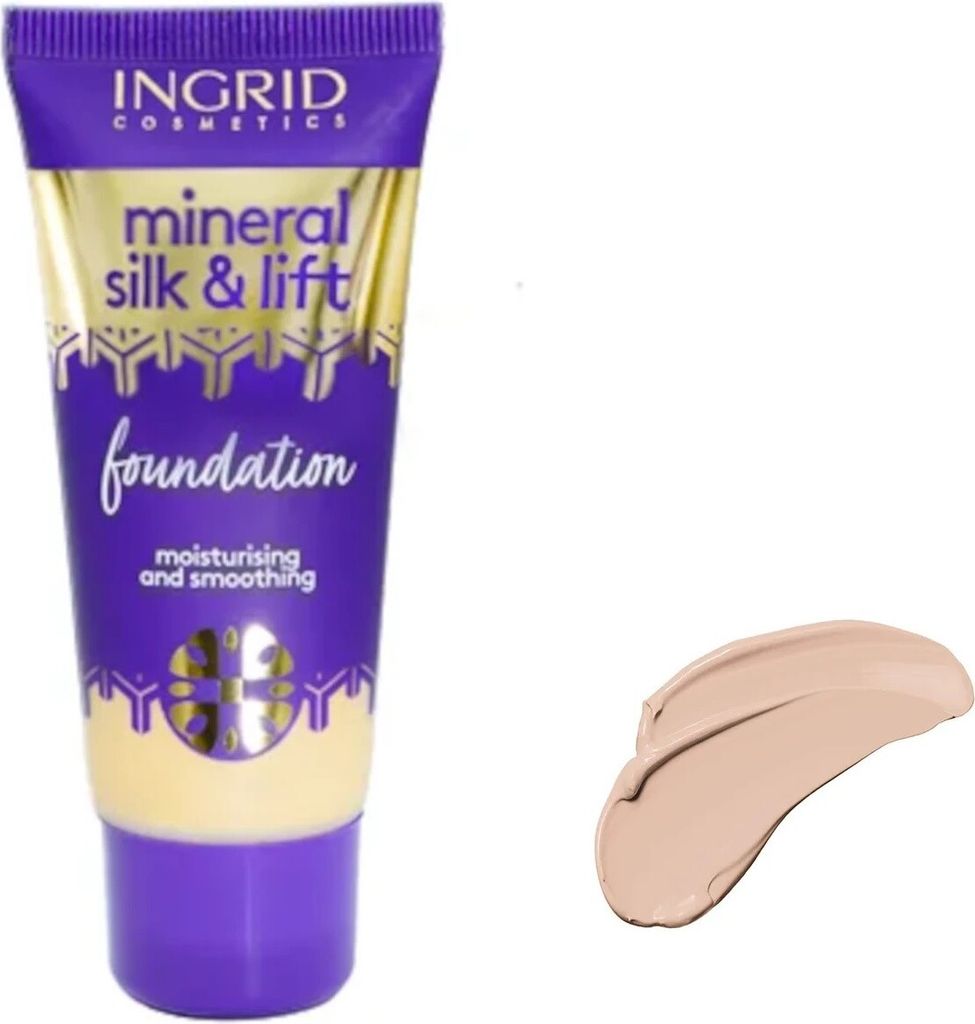 Ingrid Mineral Silk & Lift Make Up Fondotinta idratante e Immagine del prodotto 
