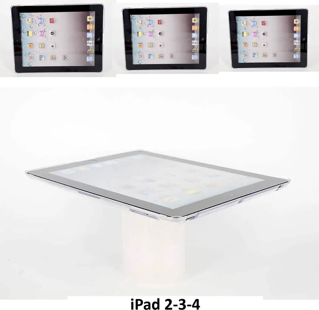 Cover Trasparente iPad 2/3/4 Apple - Custodia Sottile Minimal