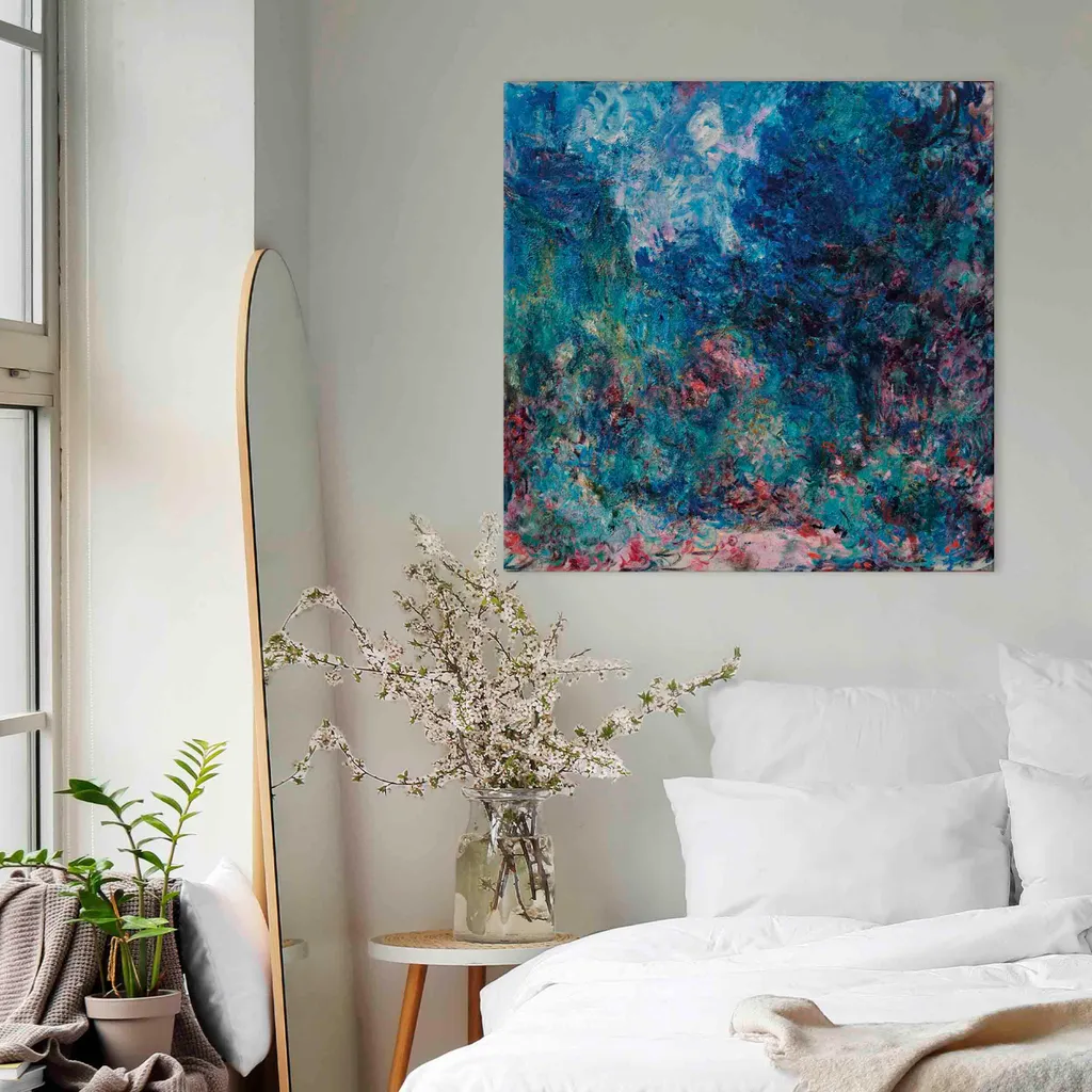Offerta Quadro Monet 70x70 cm - Tela Vlies Decorativa Murando - 4