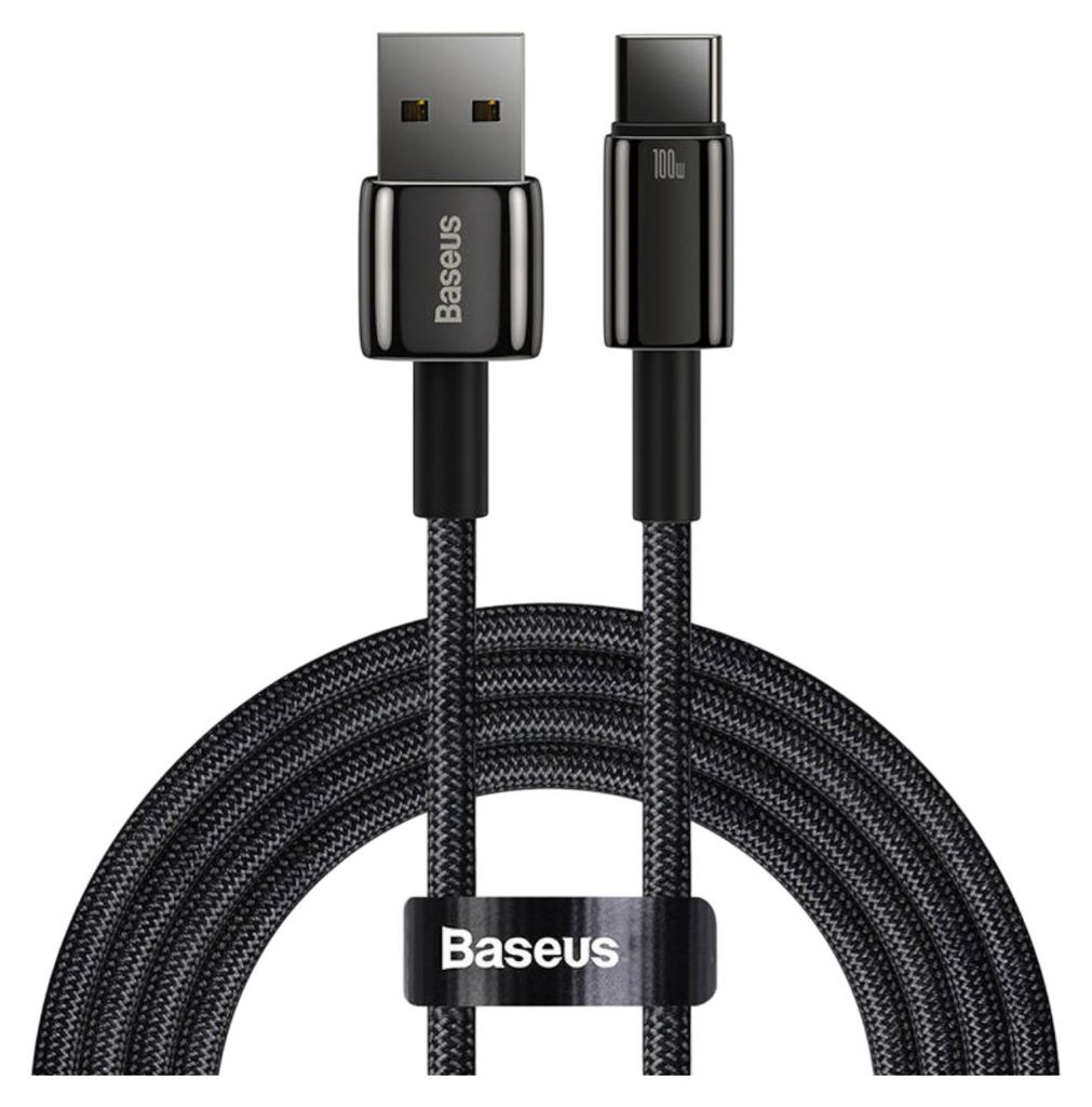 Baseus CAWJ000001, 1 m, USB C, USB C, USB 2.0, 0,48 Gbit/s, Produktbild 
