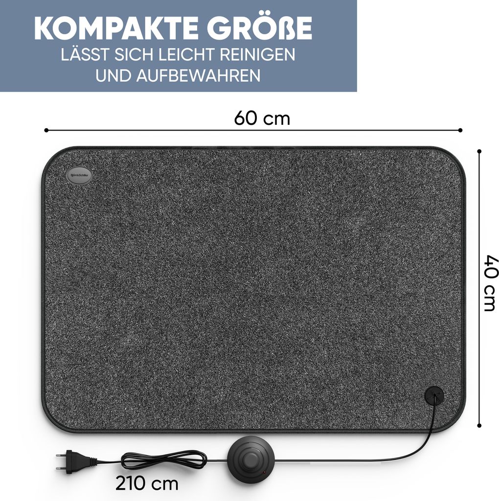 Björn & Schiller Elektrischer Heizteppich 40x60 cm mit Produktbild 4