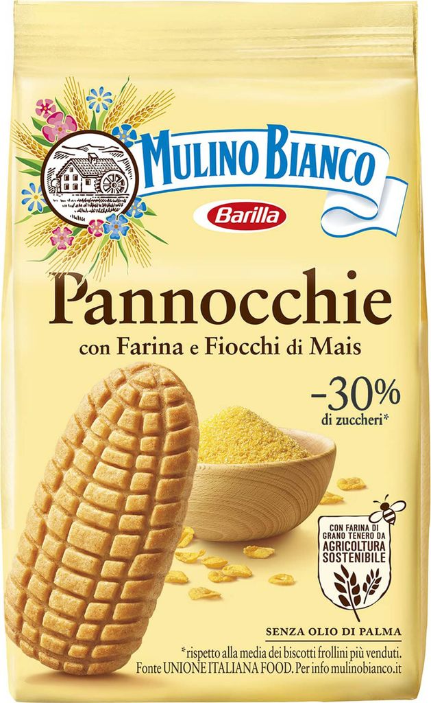 MULINO BIANCO Pannocchie - Knusprige Maiskekse 350g x 3 Produktbild 